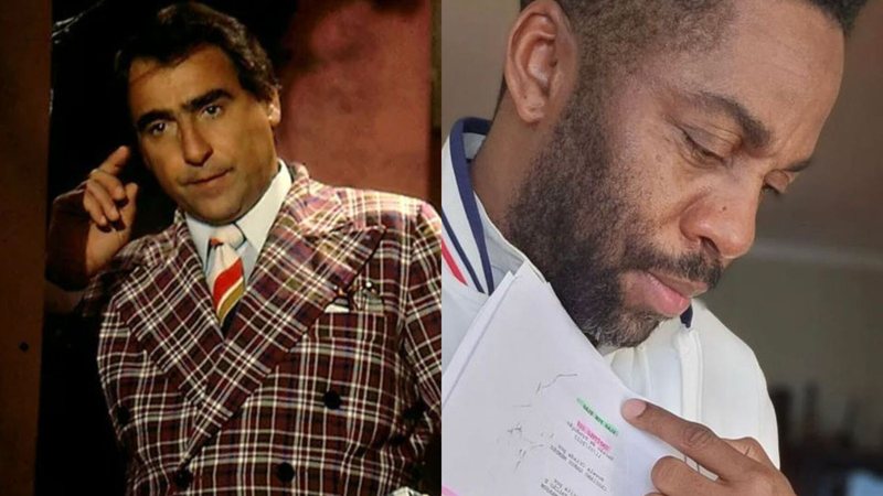 Lázaro Ramos viverá pergonagem imortalizado  por Luis Gustavo em remake da novela "Elas Por Elas" - Reprodução: Acervo Globo/Instagram