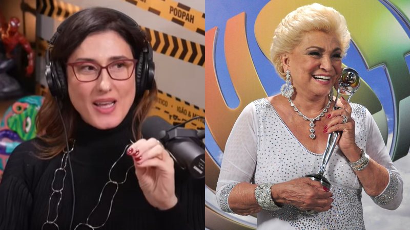 Paola Carosella relembra visita de Hebe Camargo - Foto: Reprodução / YouTube - TV Globo / Estevam Avellar