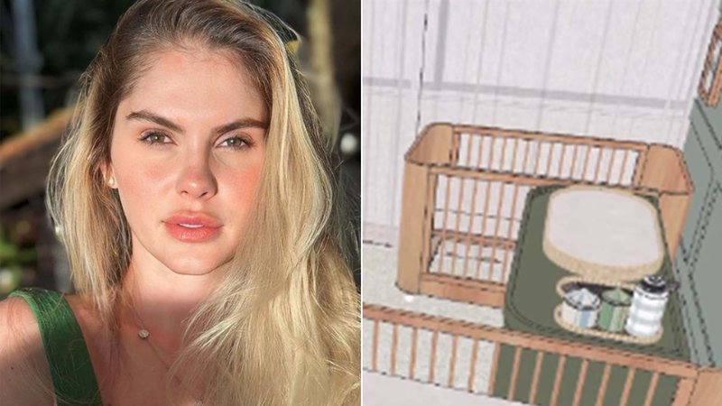 Bárbara Evans revela detalhes de como será a decoração do quarto dos filhos - Foto: Reprodução / Instagram