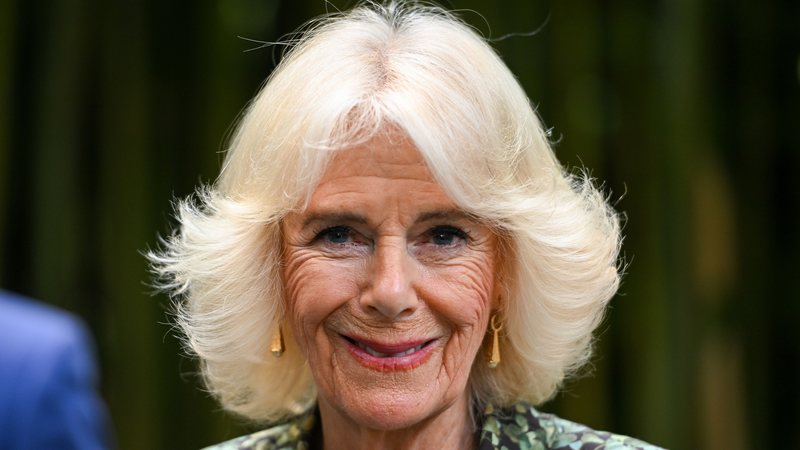 A Rainha Camilla compareceu ao torneio de Wimbledon e gerou dúvida nos espectadores - Foto: Getty Images