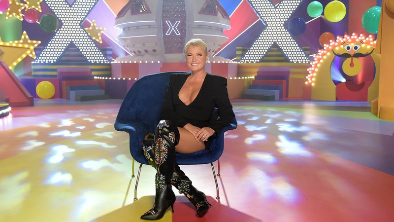 Xuxa Meneghel na gravação do seu documentário para o Globoplay - FOTOS: BLAD MENEGHEL