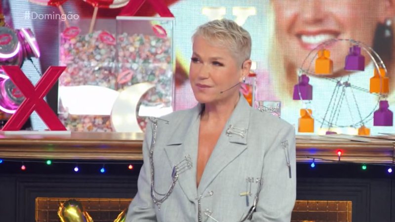 Xuxa Meneghel no programa Domingão com Huck - Foto: Reprodução / Globo