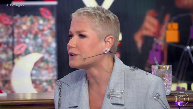 Xuxa Meneghel no programa Domingão com Huck - Foto: Reprodução / Globo