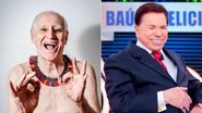 Montagem de fotos de Silvio Santos e Zé Celso - Foto: Reprodução/Instagram @oficinauzynauzona @silviosantostvsbt