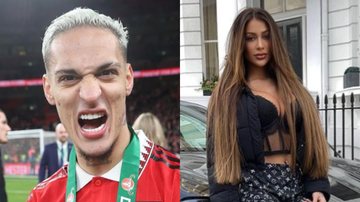 Atacante Antony, do Manchester United, fala pela primeira vez após polêmicas envolvendo ex-namorada, a DJ Gabriela Cavallin - Foto: Reprodução / Instagram