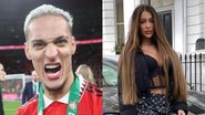 Atacante Antony, do Manchester United, fala pela primeira vez após polêmicas envolvendo ex-namorada, a DJ Gabriela Cavallin - Foto: Reprodução / Instagram