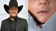 Sertanejo Barretto, da dupla com Bruno, comemorou a alta hospitalar do filho recém-nascido - Foto: Reprodução / Instagram