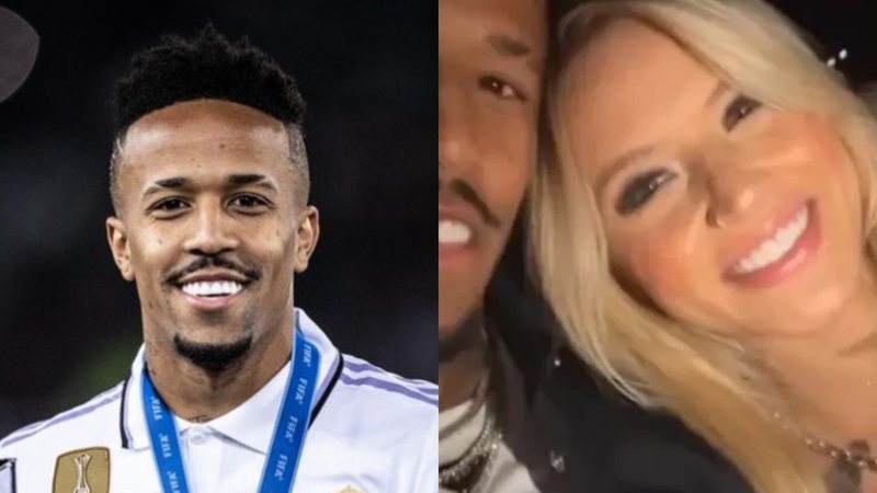 Jogador do Real Madrid, Éder Militão, ex de Karoline Lima, assumiu romance com Cássia Lourenço há poucos dias - Foto: Reprodução / Instagram