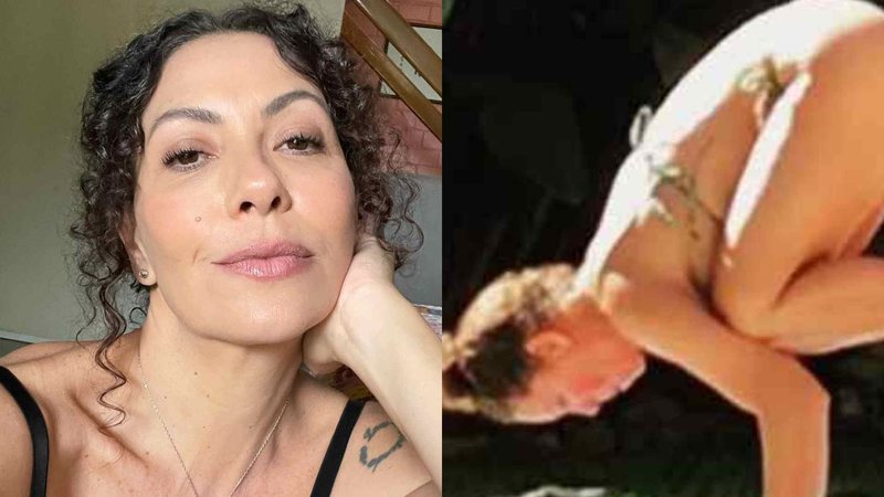 Fabiula Nascimento impressiona ao mostrar flexibilidade praticando yoga - Reprodução/Instagram