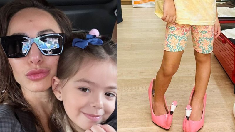 Filha de Sabrina Sato invade closet da apresentadora - Reprodução/Instagram