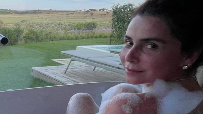 Giovanna Antonelli se exibe na banheira - Reprodução/Instagram