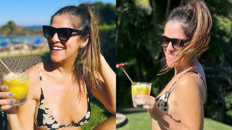 Ingrid Guimarães exibe curvas impecáveis em fotos de biquíni - Reprodução/Instagram