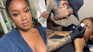 Iza choca a web ao fazer tatuagem em lugar inusitado - Reprodução/Instagram