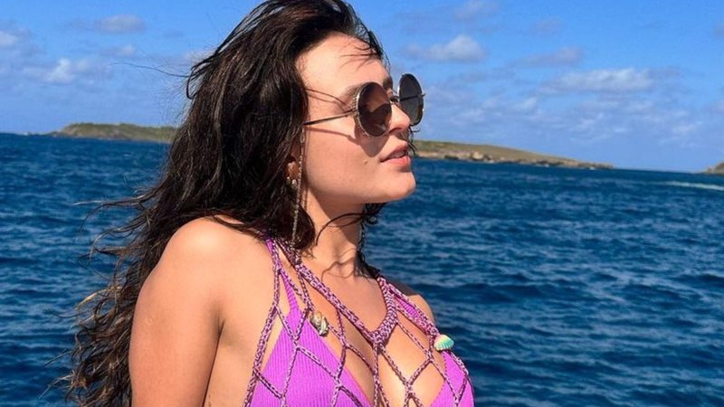 Larissa Manoela revela corpaço escultural em fotos com o mar e chama a atenção - Reprodução/Instagram