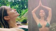 Leticia Spiller dá show de beleza na cachoeira - Reprodução/Instagram