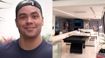 Luccas Neto revela detalhes de sua mansão luxuosa no Rio de Janeiro - Foto: Reprodução / YouTube