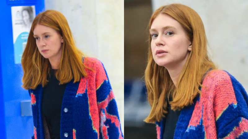 Marina Ruy Barbosa em aeroporto no Rio de Janeiro - Foto: Pereira/Agnews