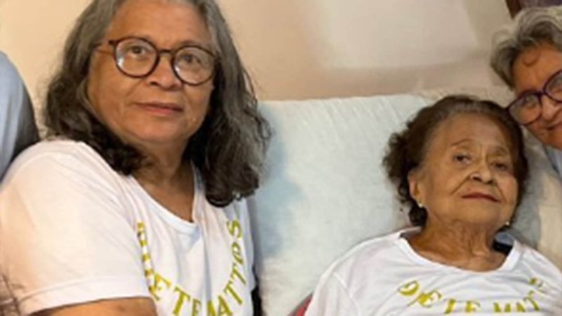 Marlene Mattos e sua mãe, Odete - Foto: Reprodução / Instagram