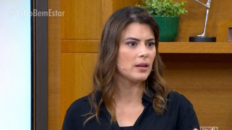 Michelle Loreto está grávida aos 43 anos - Reprodução/Globo