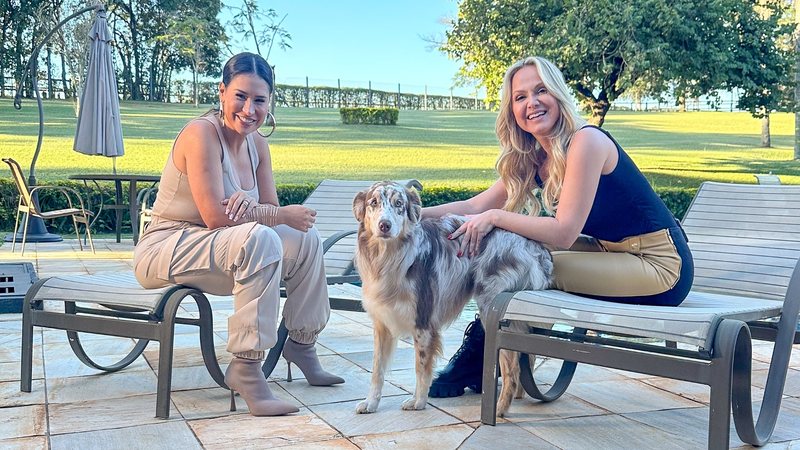 Simone Mendes recebeu Eliana em um haras, seu refúgio ao lado da família - Foto: Divulgação