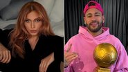 Montagem de fotos de Fernanda Campos e Neymar - Foto: Reprodução/Instagram