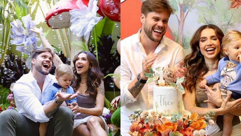 Paula Amorim e Breno Simões fazem festão para comemorar aniversário do filho - Reprodução/Instagram/Andrezza Maris