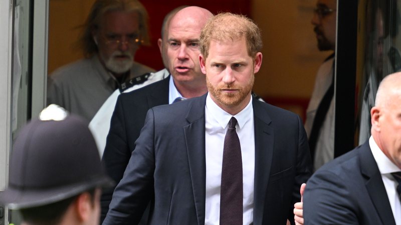 Príncipe Harry prestou depoimento em processo contra grupo midiático britânico - Foto: Getty Images