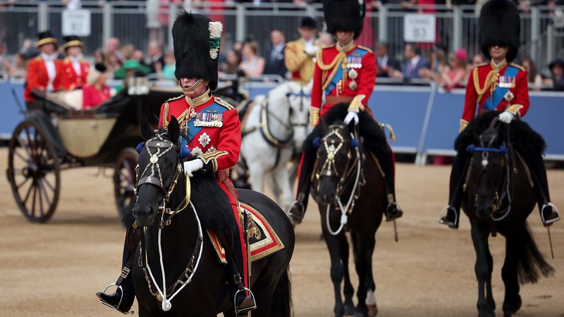 Rei Charles III celebra seu aniversário em desfile oficial em Londres - Foto: Getty Images