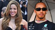 Shakira e Lewis Hamilton - Fotos: Getty Images