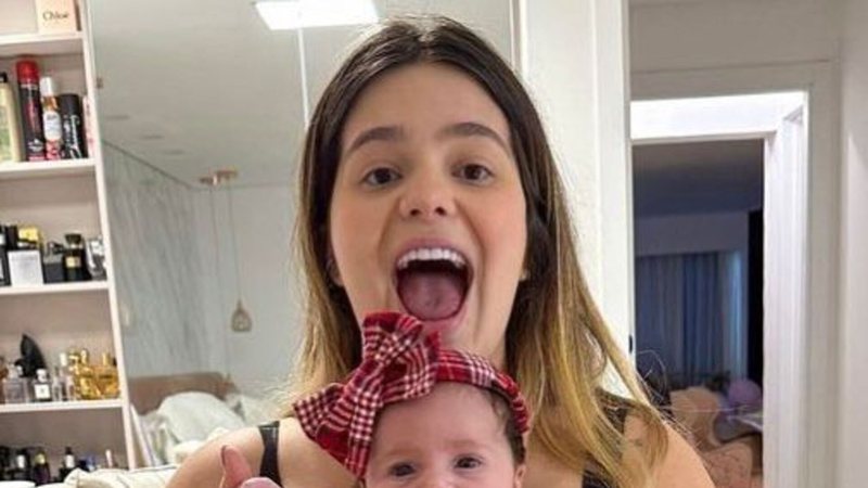 Viih Tube compartilhou uma noite difícil com a filha recém-nascida Lua - Reprodução: Instagram