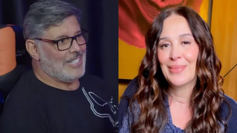 Alexandre Frota e Claudia Raia - Foto: Reprodução / YouTube e Instagram