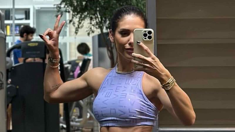 Bella Falconi ostenta abdômen trincado - Reprodução/Instagram