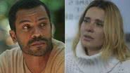 Ben (Samuel de Assis) e Lumiar (Carolina Dieckmann) na novela Vai na Fé - Foto: Reprodução / Globo