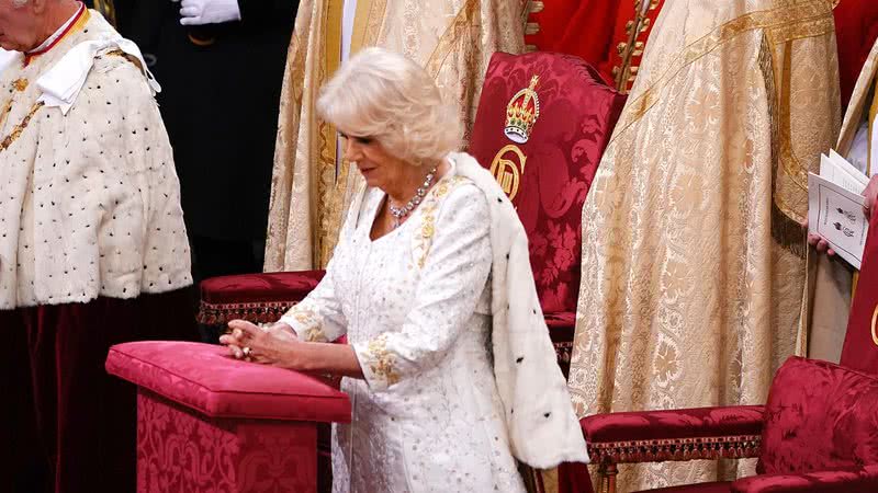 Camilla na coroação - Foto: Getty Images