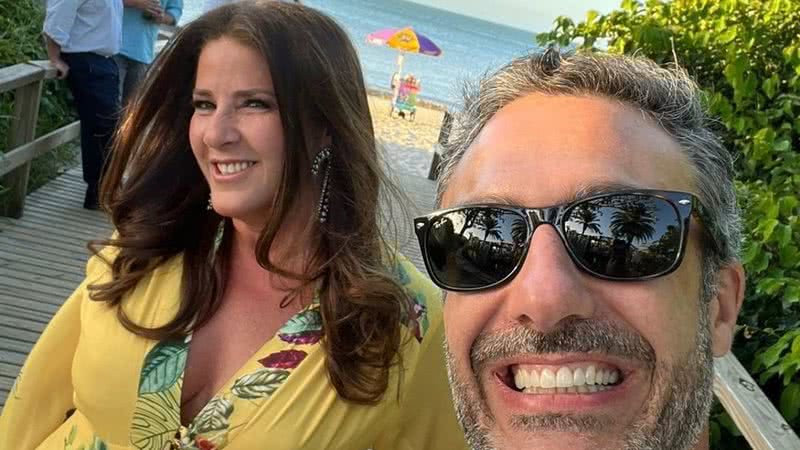 Christiane Pelajo e o marido Fernando Sita - Foto: reprodução/Instagram