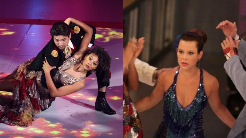 Em 2010, Fernanda Souza disputou a final do Dança dos Famosos com Sheron Menezzes - Foto: Reprodução/TV Globo