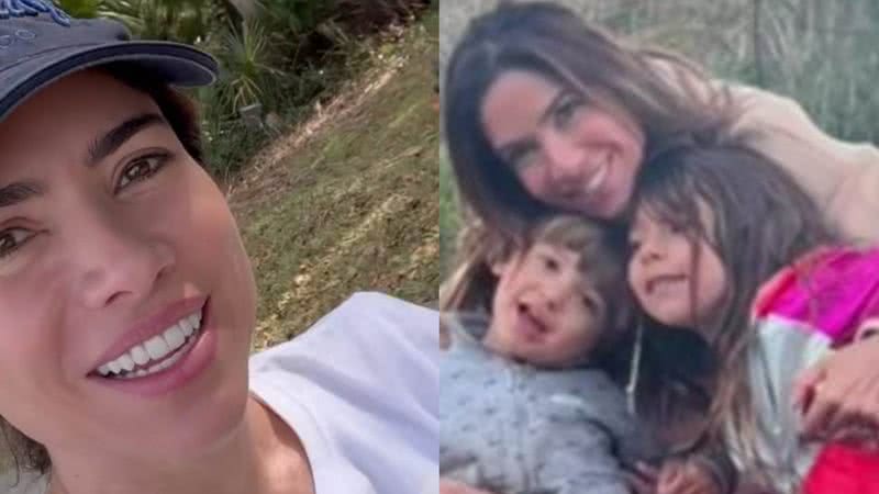 Patricia Abravanel encanta com momentos inéditos com os filhos - Reprodução/Instagram