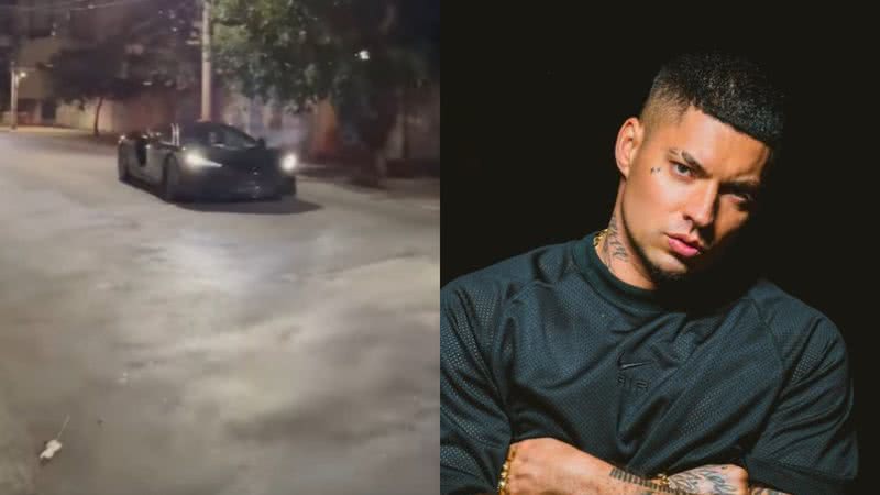 Rapper Filipe Ret se pronuncia após carro milionário ser apreendido em blitz no Rio de Janeiro - Foto: Reprodução / Instagram