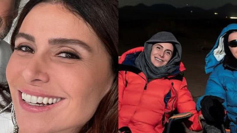 Giovanna Antonelli mostra fotos com o filho no Deserto de Atacama - Reprodução/Instagram