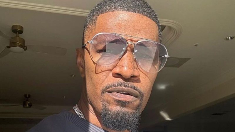 O ator Jaime Foxx está internado há três semanas por "complicações médicas" - Reprodução: Instagram