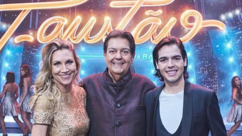 Foto do apresentador Faustão ao lado de seu filho, João Guilherme Silva - Foto: Reprodução/Instagram @joaosilva