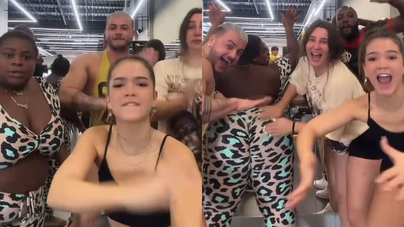 Fabiola Gadelha deixa pernões em evidência ao posar de microconjuntinho pink - Foto: Reprodução/Instagram