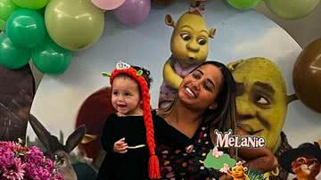 Filha de MC Loma surge fantasiada em festa de mesversário - Reprodução/Instagram