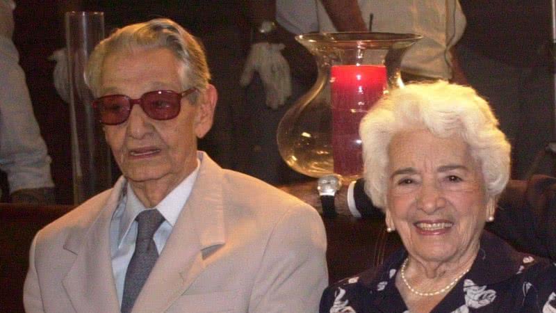 Os atores Oswaldo Louzada e Carmem Silva, Leopoldo e Flora em Mulheres Apaixonadas - Foto: Reprodução/Globo