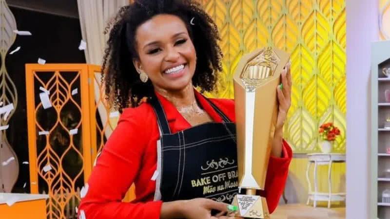 Natália Deodato vence 'Bake-off Celebridades' - Foto: reprodução/SBT