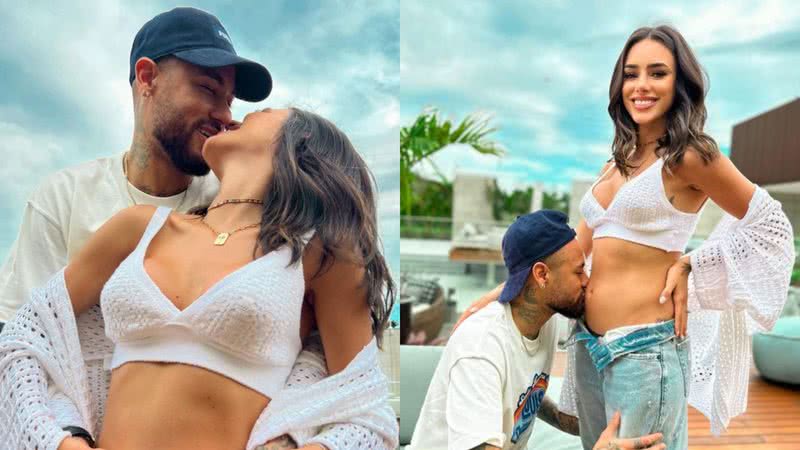 Jogador do PSG Neymar Jr. virá ao Brasil para descobrir o sexo do filho que terá com Bruna Biancardi em Mangaratiba - Foto: Reprodução / Instagram