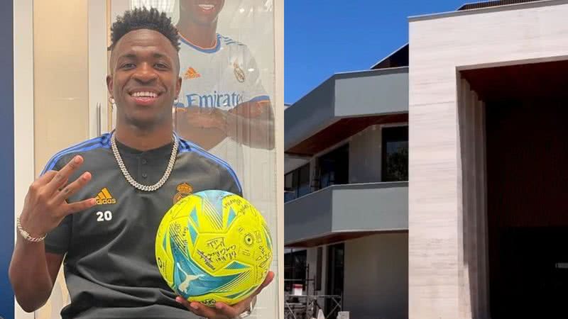 Vinícius Jr investe alto e compra mansão milionária com boate subterrânea - Reprodução/Instagram