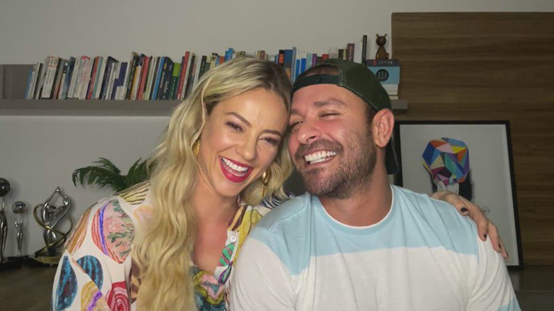 Paolla Oliveira e Diogo Nogueira estão juntos há dois anos - Foto: Reprodução / TV Globo