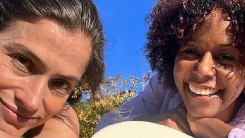 Renata Vasconcellos curte domingão de sol ao lado de Maju Coutinho - Foto: Reprodução/Instagram