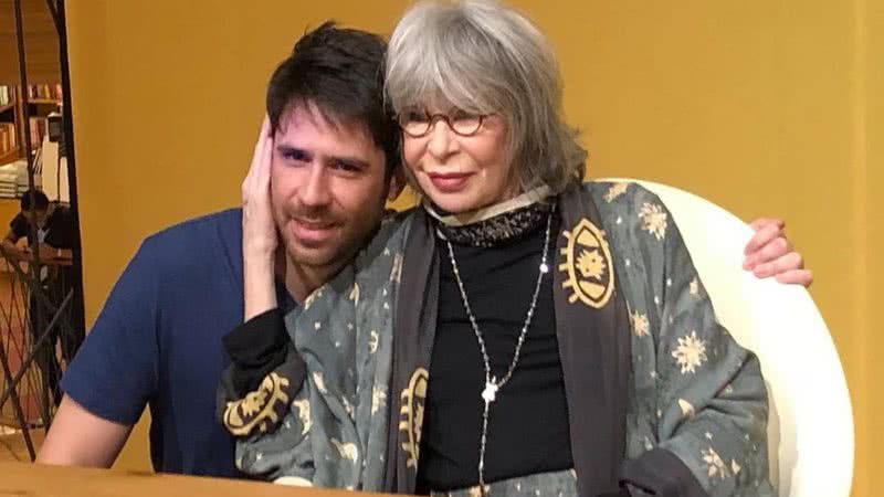 O produtor musical João Lee e sua mãe, Rita Lee - Foto: Reprodução/Instagram @joaoleemusic